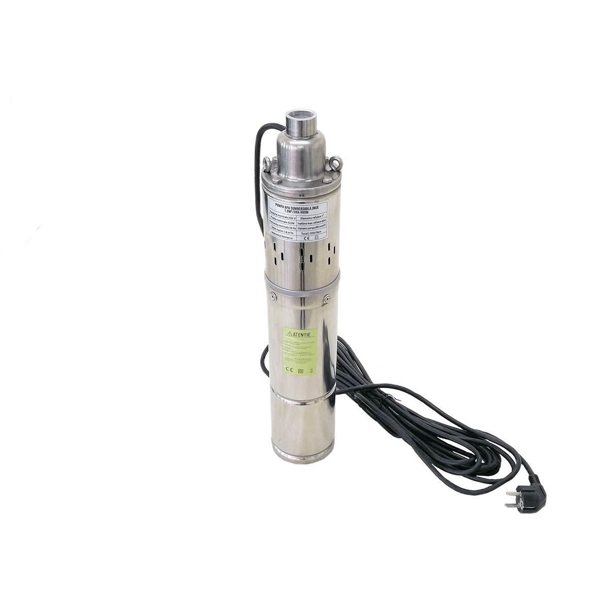 pompa submersibila 0.79kw 30/65m 1800l/h 1" fara plutitor - imagine 3